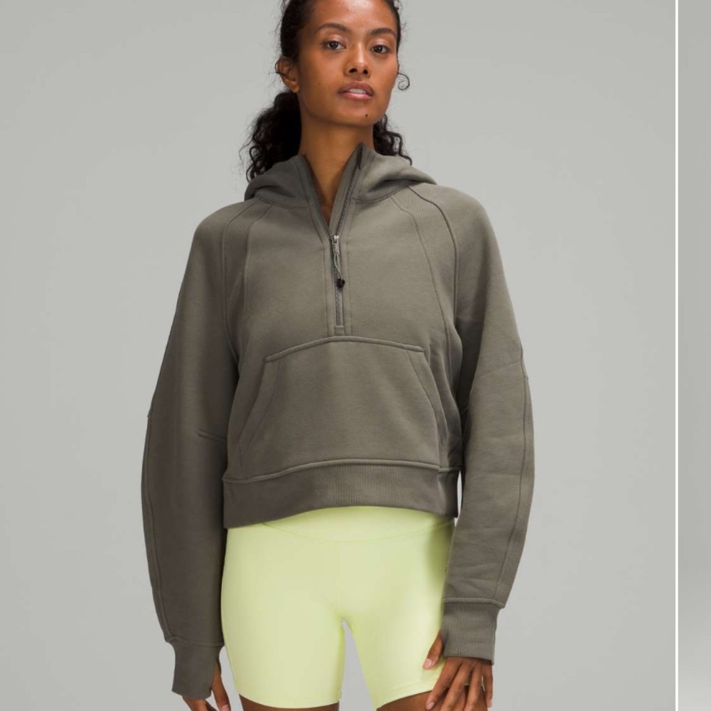 Lululemon Scuba Oversized 1/2 Zip Hoodie